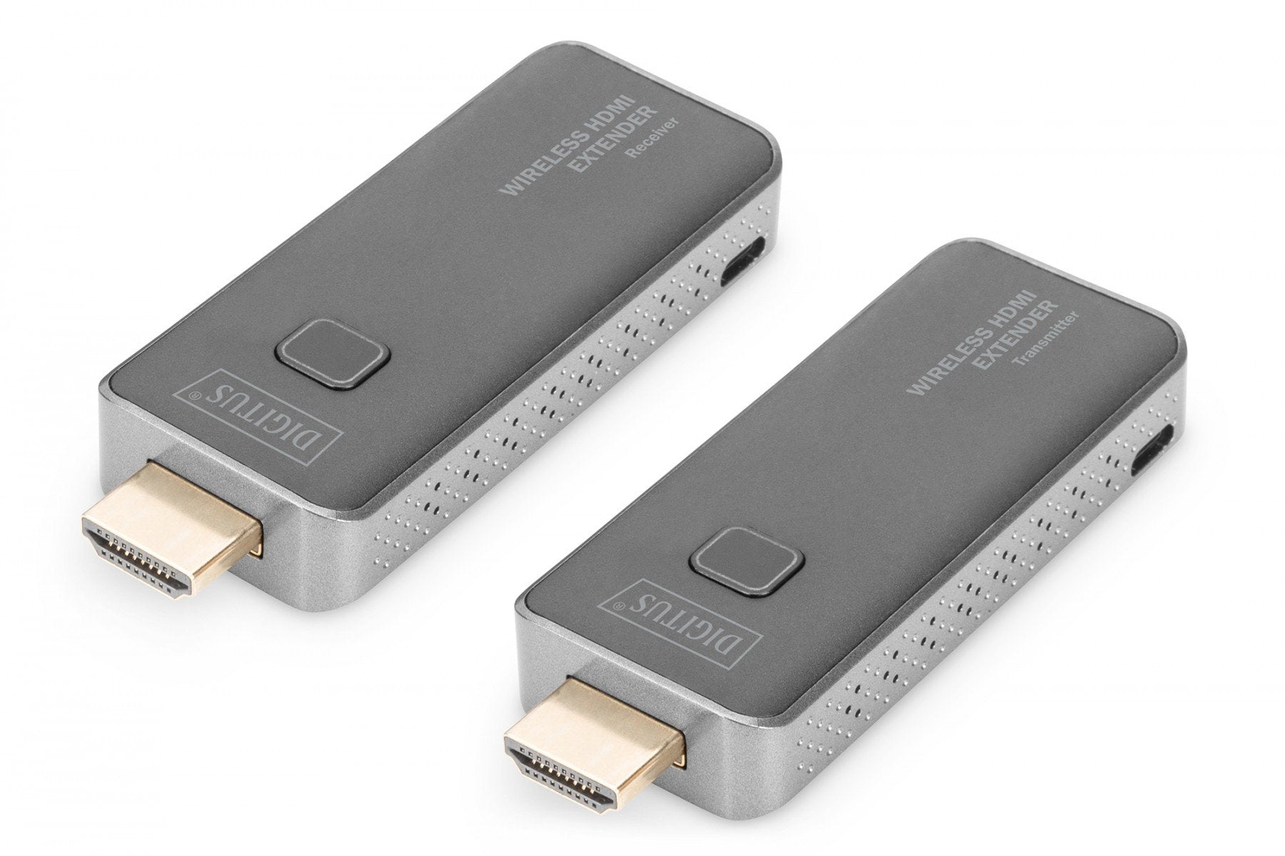 Digitus DS-55318 extension audio/video Émetteur et récepteur AV Noir
