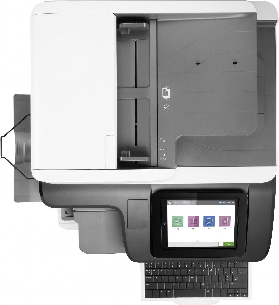 HP LaserJet Enterprise Flow MFP M776zs MFP colour laser 297x864mm 46ppmcopy 46ppmprint 1750 sheets USB 2.0 LAN Wi-Fi USB 2.0