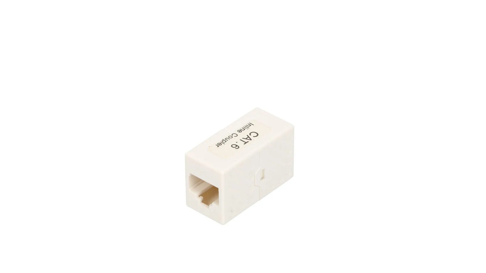 Extralink CAT6 UTP | Connecteur RJ45 | goulotte blanche