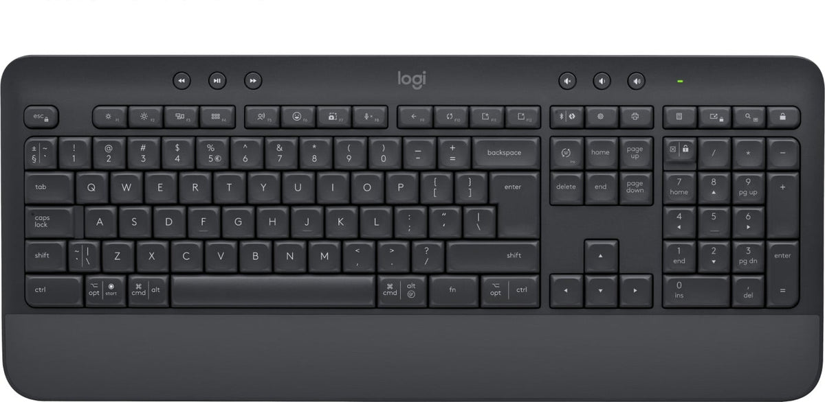 Logitech Signature K650 clavier Bureau Bluetooth QWERTZ Tcheque Graphite