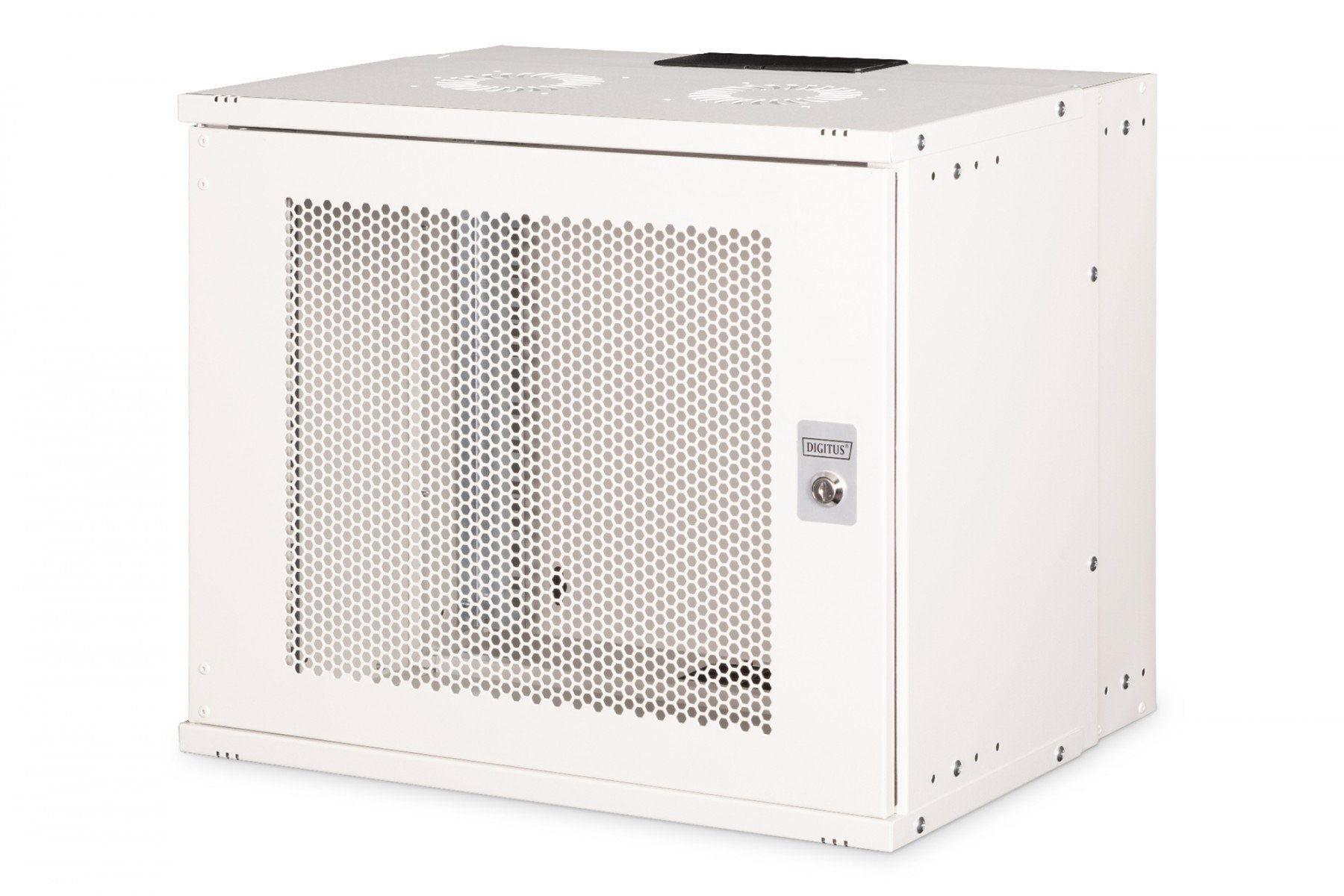 "Armoire réseau murale 19"" 9U, SOHO PRO 460 x 500 x 400 mm, porte perforée, gris, non assemblée, 60 kg"