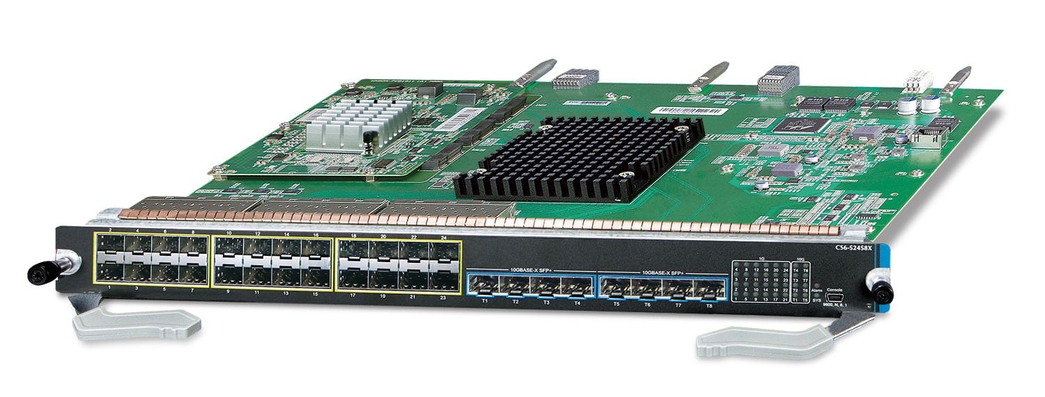 PLANET 24-Port 1000X SFP + 8-Port module de commutation réseau