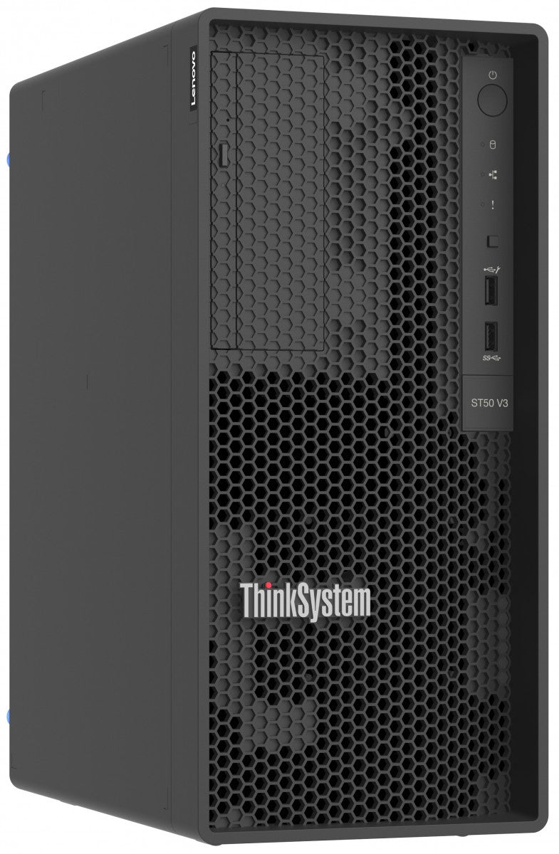 LENOVO ISG Thinksystem ST50 V3 1xIntel Xeon 6353P 8C 2.7GHz 65W 1x32Go 2Rx8 2x960Go SSD SW RD 1x500W