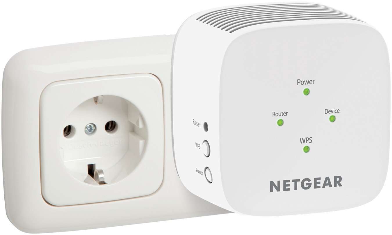 NETGEAR WiFi AC1200 WallPlug Range Extender EX6110