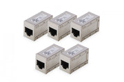 Digitus AT-AG-8-8-C6S-5 Raccords modulaires CAT 6 blindés 5 pieces Argent