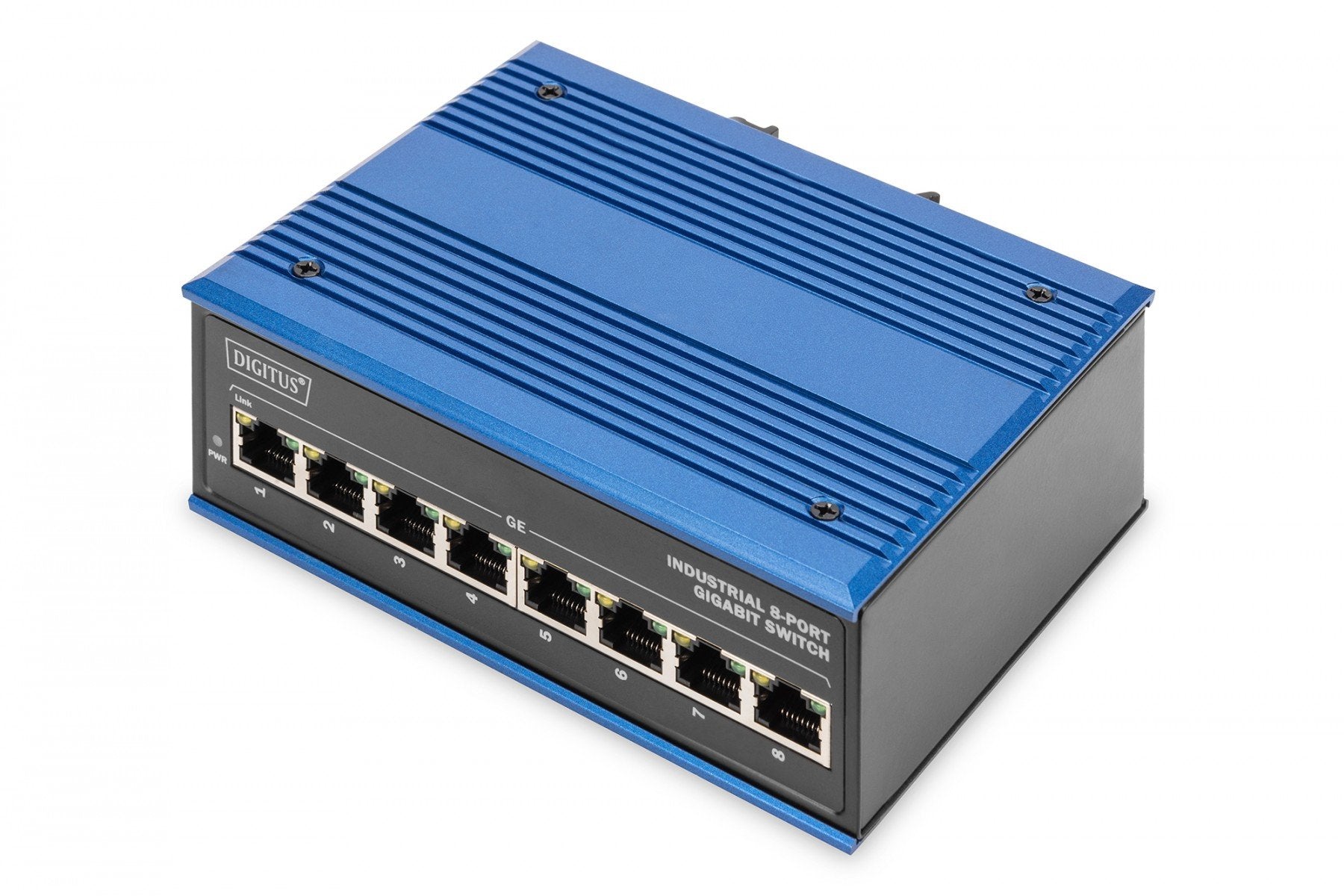 Digitus DN-651119 commutateur réseau Non-géré L2 Gigabit Ethernet (10/100/1000) Noir, Bleu
