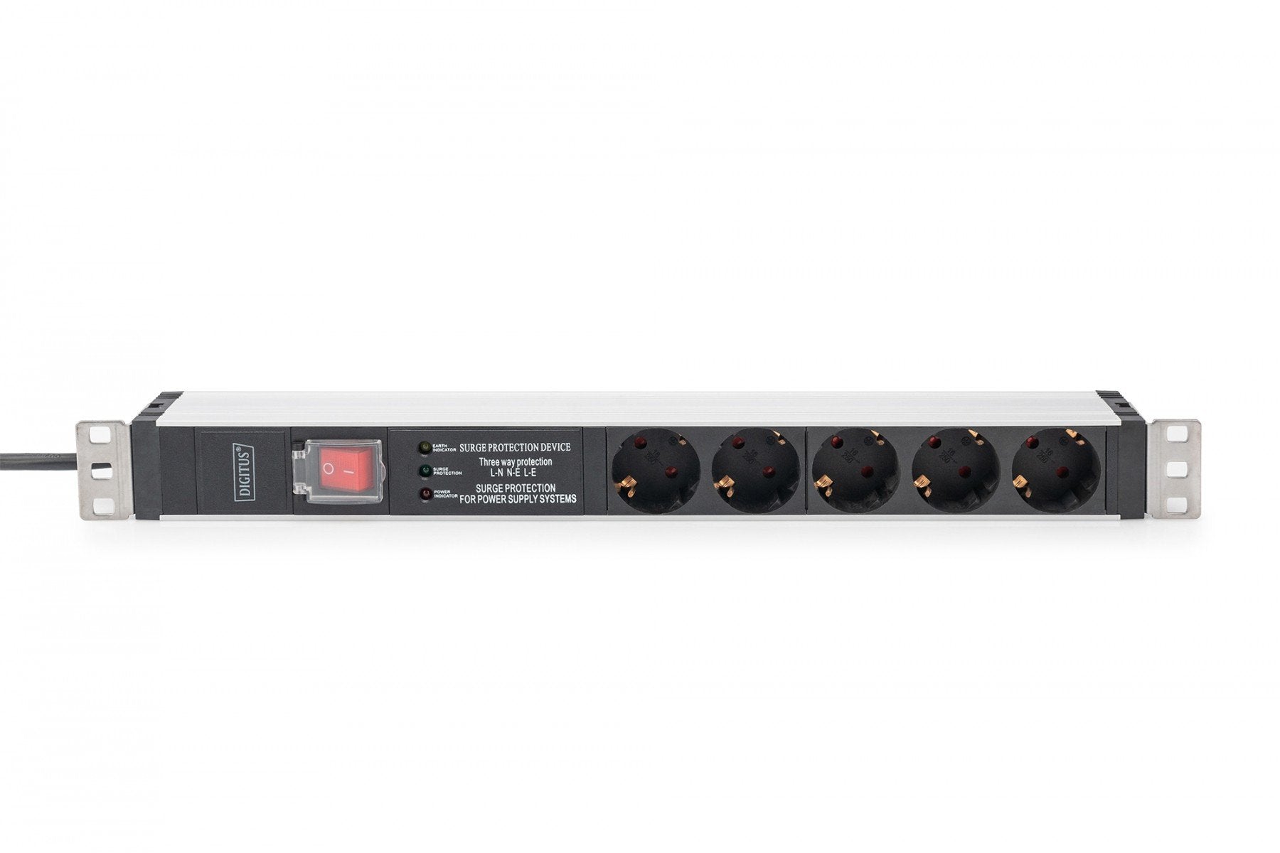 Digitus DN-95433 unité de distribution d'énergie 5 sortie(s) CA 1U