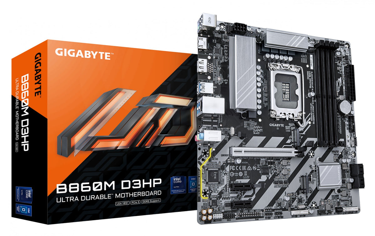 GIGABYTE B860M D3HP carte mere Intel B860 LGA 1851 (Socket V1) micro ATX