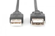Digitus AK-300202-018-S câble USB USB 2.0 USB A 0,48 Gbit/s Noir
