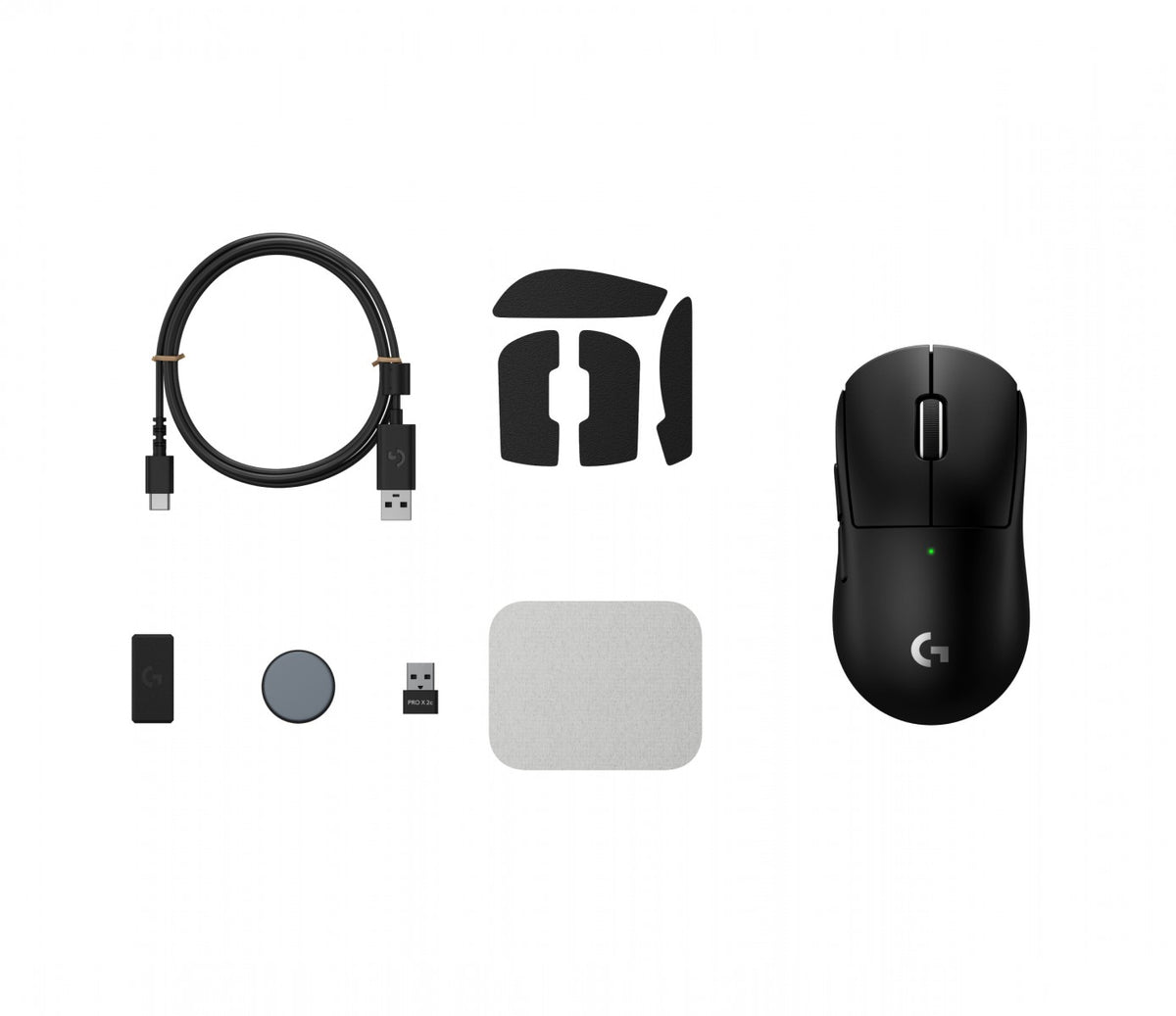 LOGITECH PRO X SUPERLIGHT 2c compact wireless gaming mouse - BLACK