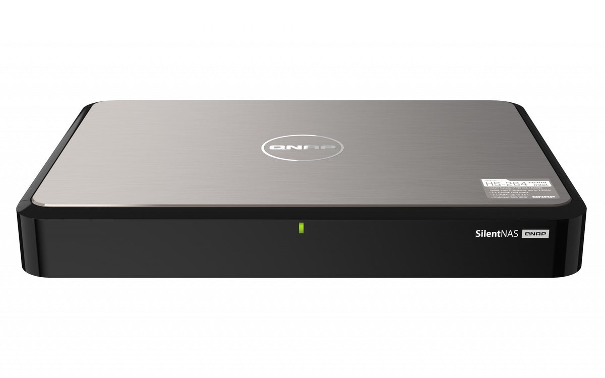 QNAP NAS 2-bay fanless desktop NAS