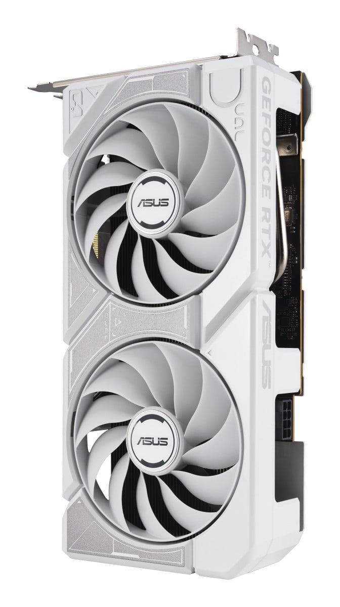 ASUS DUAL RTX 5060 OC 8Go GDDR7 3xDP 1xHDMI WHITE