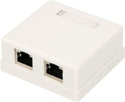 Extralink | Prise montante | 2x RJ45 CAT5E STP