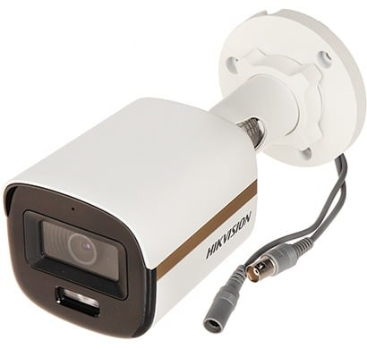 Hikvision DS-2CE10KF3T-LE(2.8mm) 3K caméra Mini Bullet ColorVu a double éclairage PoC fixe