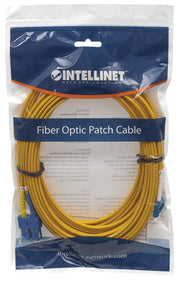 Intellinet 472050 câble de fibre optique 3 m LC SC OS2 Jaune