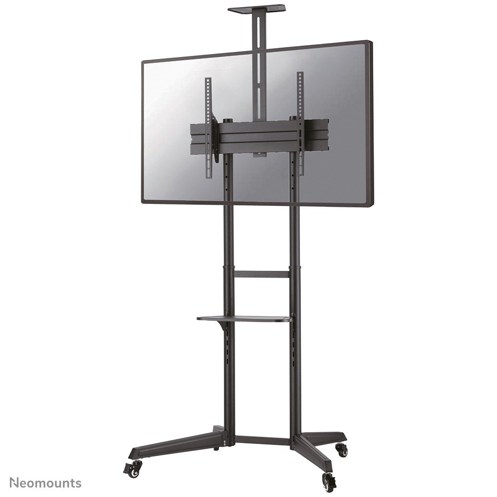 NEOMOUNTS FL50-550BL1 Support au sol mobile pour écran 37-70p - étagère multimédia et support caméra inclus