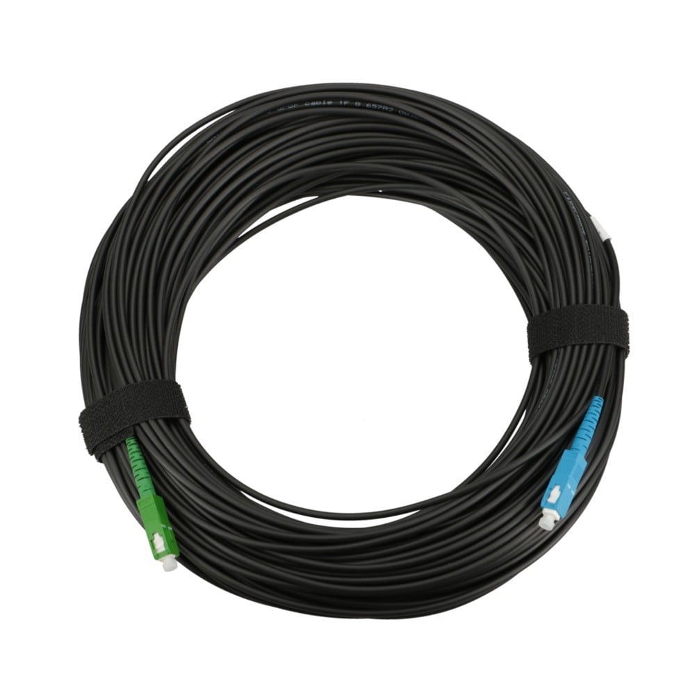 Extralink SC/APC-SC/UPC | Câble de raccordement | Rond, suspendu, monomode, Simplex, G.657A2, 40m