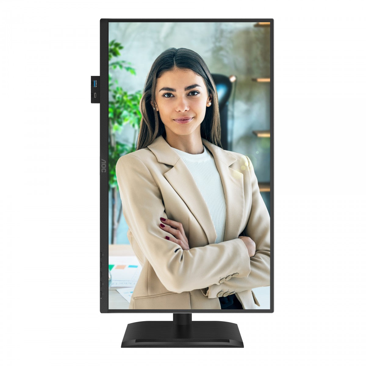 AOC 24P4U 23.8p FHD IPS 120Hz 4ms HDMI DP USB 3.2x4 Height