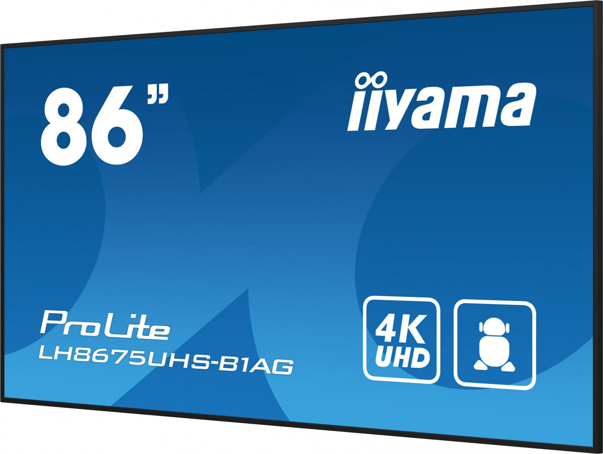 IIYAMA- Afficheur professionnel 86" LH8675UHS-B1AG