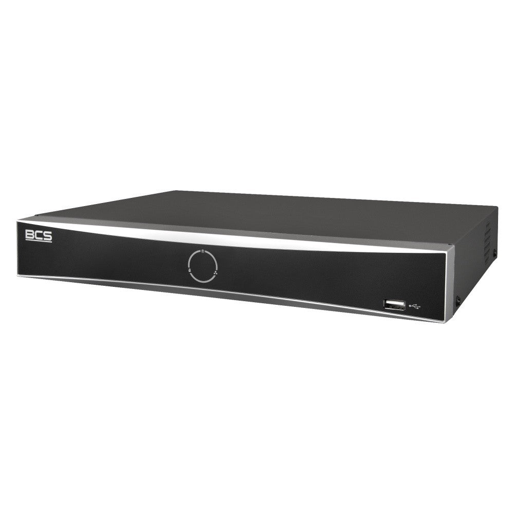 BCS BCS-V-NVR0801-4KE-8P(3) Enregistreur IP AcuSense 8 canaux avec PoE 75W et sortie HDMI 4K
