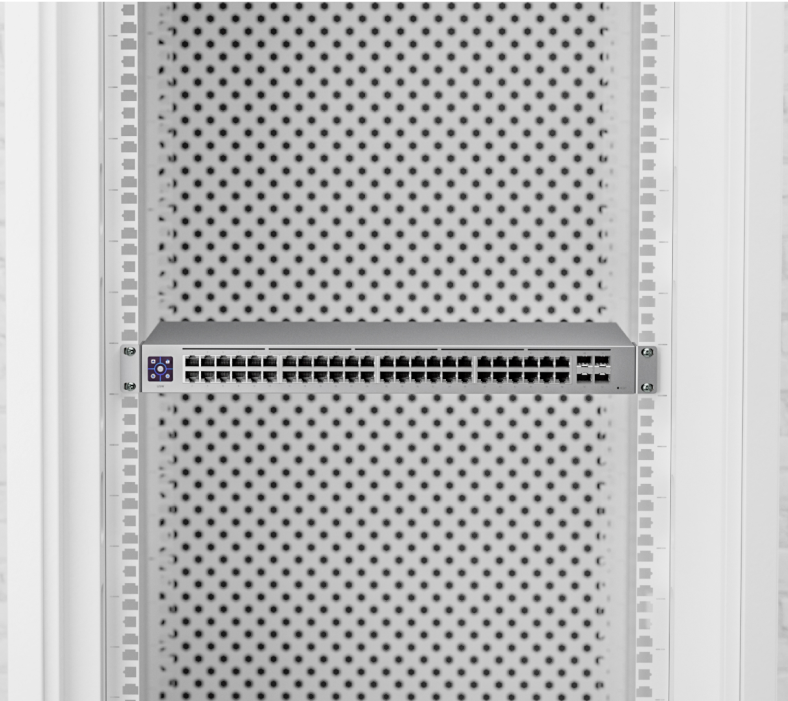 "Ubiquiti Networks UniFi USW-48-POE commutateur réseau Géré L2 Gigabit Ethernet (10/100/1000) Connexion Ethernet, supportant l'alimentation via ce port (PoE) 1U "