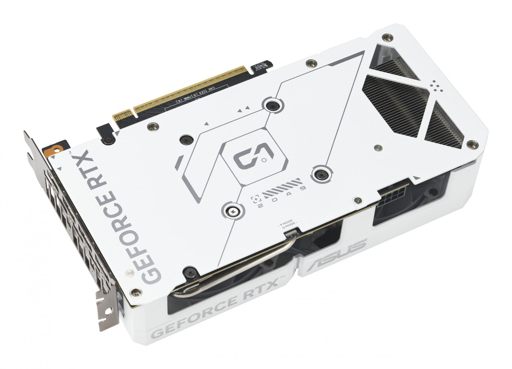 ASUS Dual GeForce RTX 5060 Ti 16Go GDDR7 White OC Edition PCIe 5.0 DLSS 4 HDMI 2.1b DisplayPort 2.1b