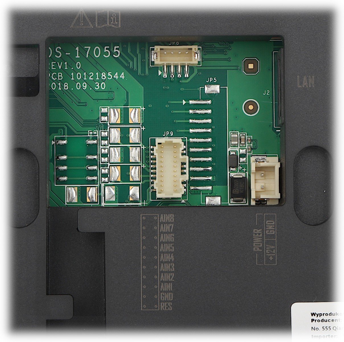 Hikvision DS-KH6320-TE1 Station intérieure basée sur IP de la série KH6