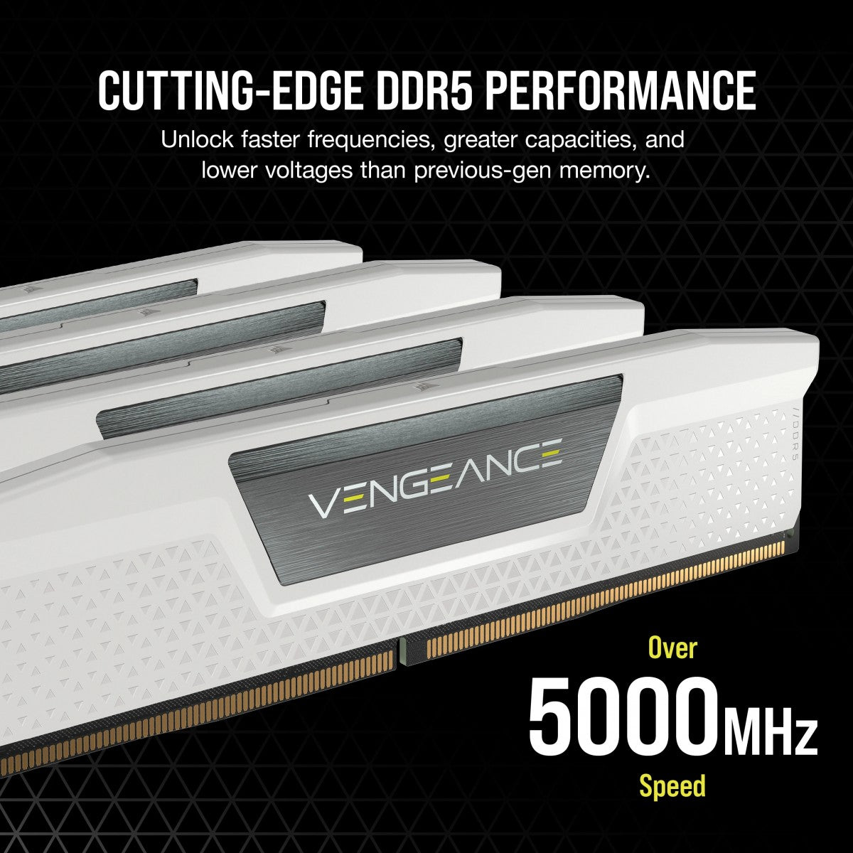 Module de mémoire Corsair Vengeance CMK32GX5M2E6000Z36W 32 Go 2 x 16 Go DDR5