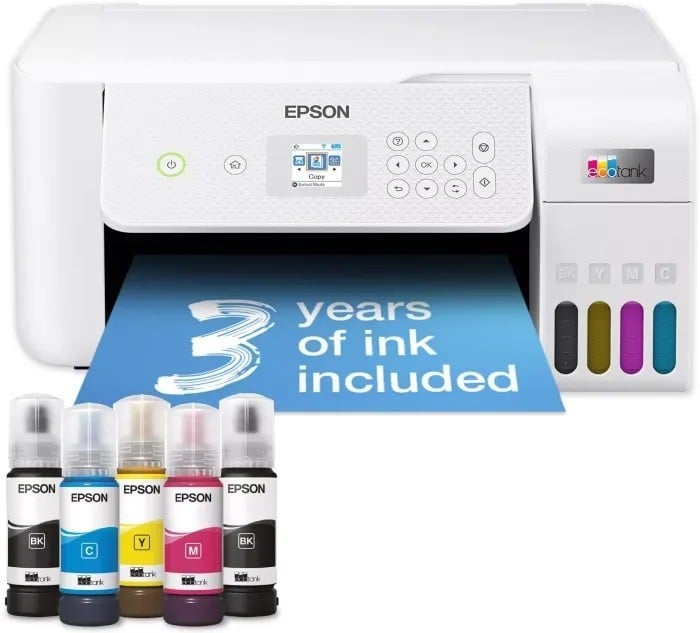 Epson EcoTank L3286 - appareil d'impression tout-en-un - impression, numérisation, copie 5760 x 1440 DPI A4 10ppm Wi-Fi AirPrint