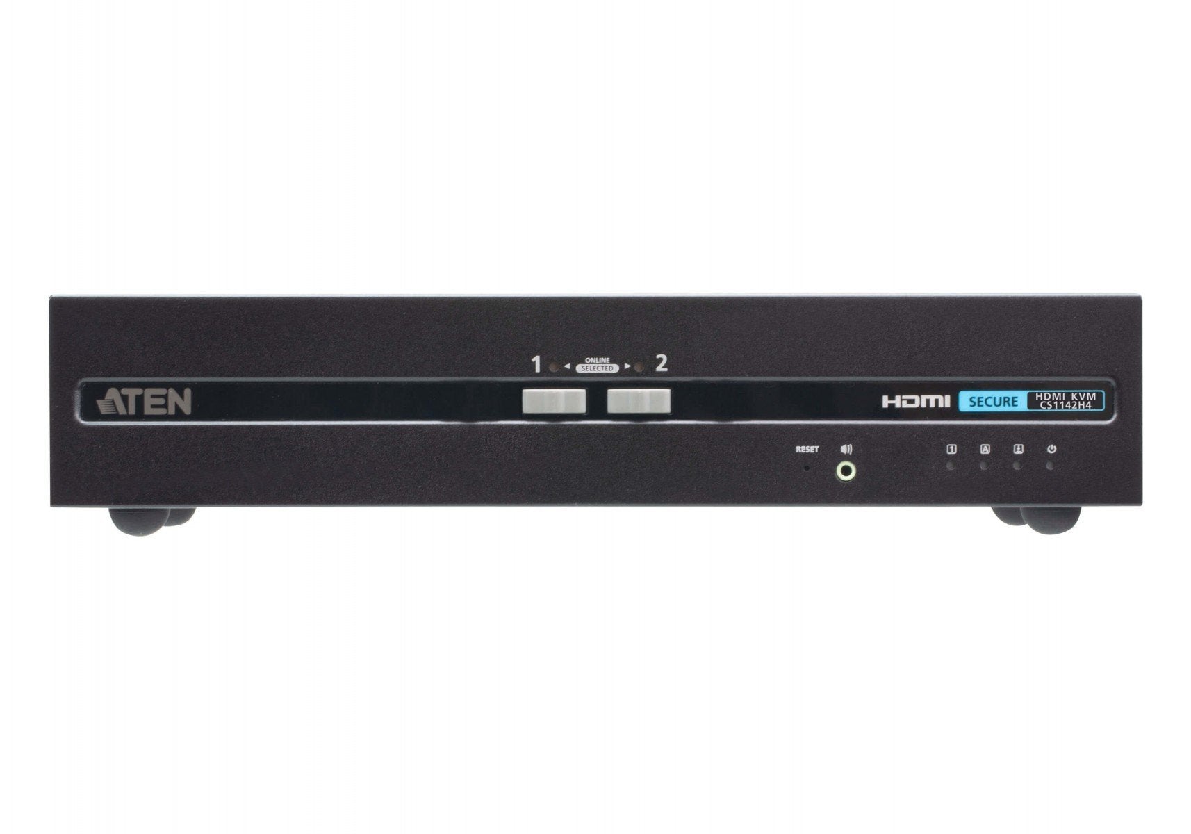 ATEN CS1142H4 commutateur écran, clavier et souris Noir