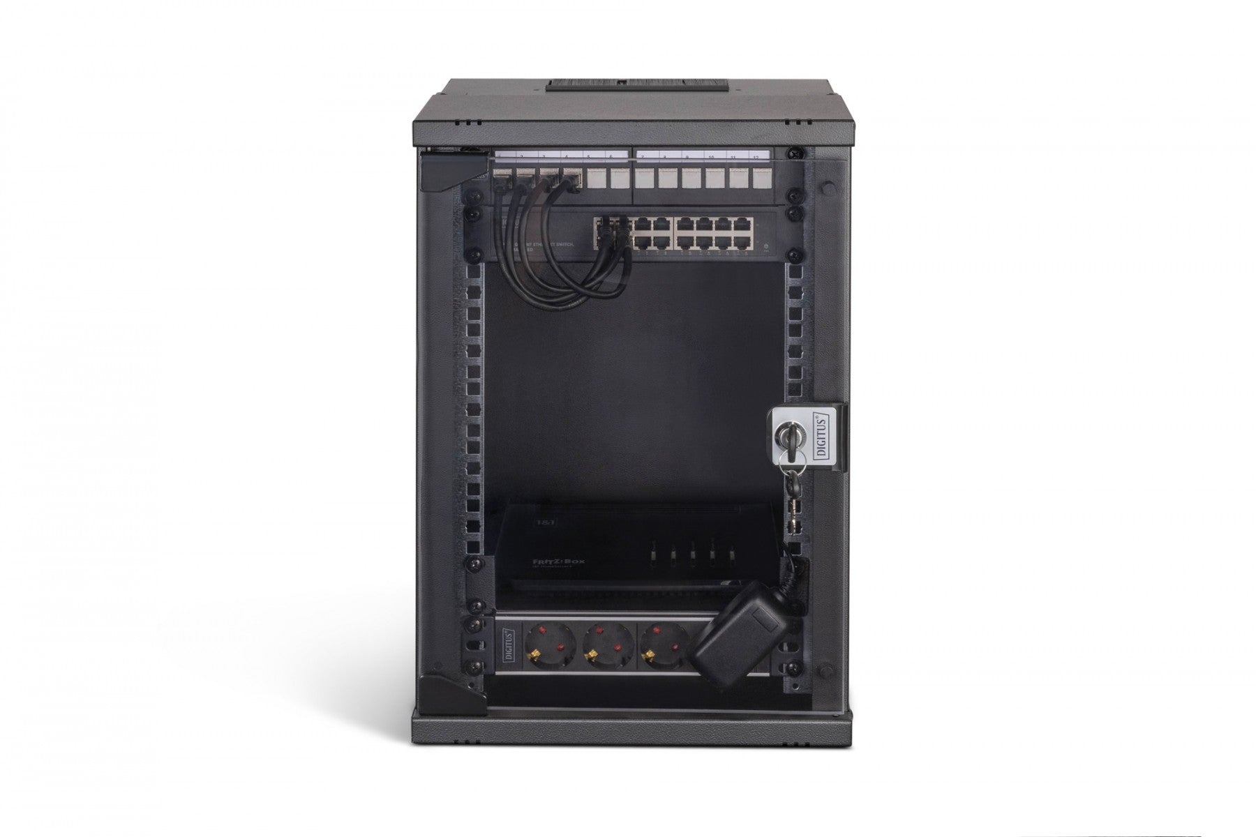 "Digitus DN-49103-SET Ensemble réseau SOHO Pro, 254 mm (10"") - 9U, 315 x 300 mm (l x p)"