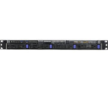ASRock 1U4LW-B650/2L2T, Rack 1U, UP, AMD Ryzen 7000, 4xLFF, 2xGbE, 2x10GbE, Fixed PSU, IPMI