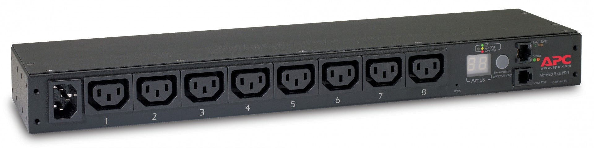 APC Rack PDU Metered 1U 10A 230V 8C13