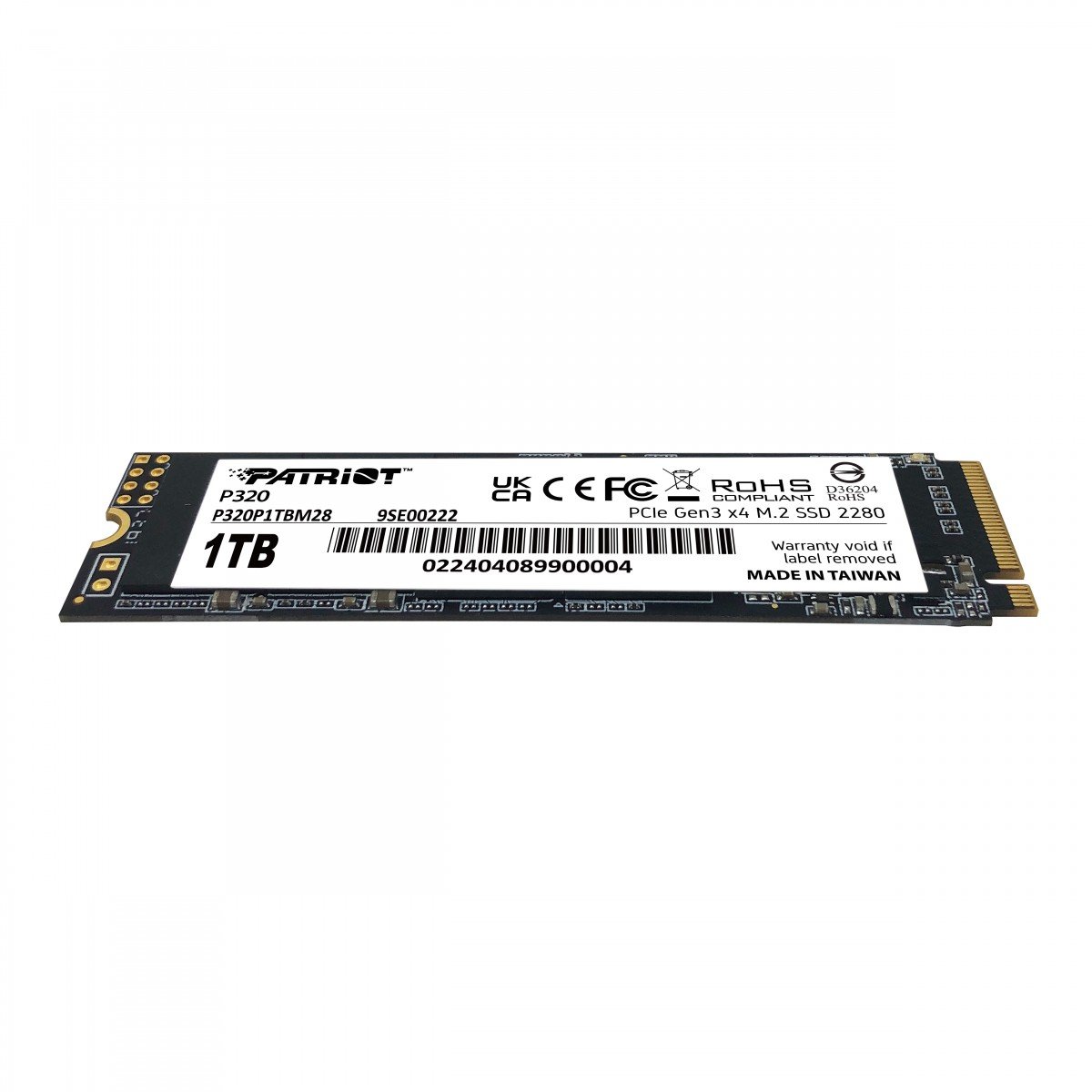 Patriot Memory P320 1 To M.2 PCI Express 3.0 NVMe
