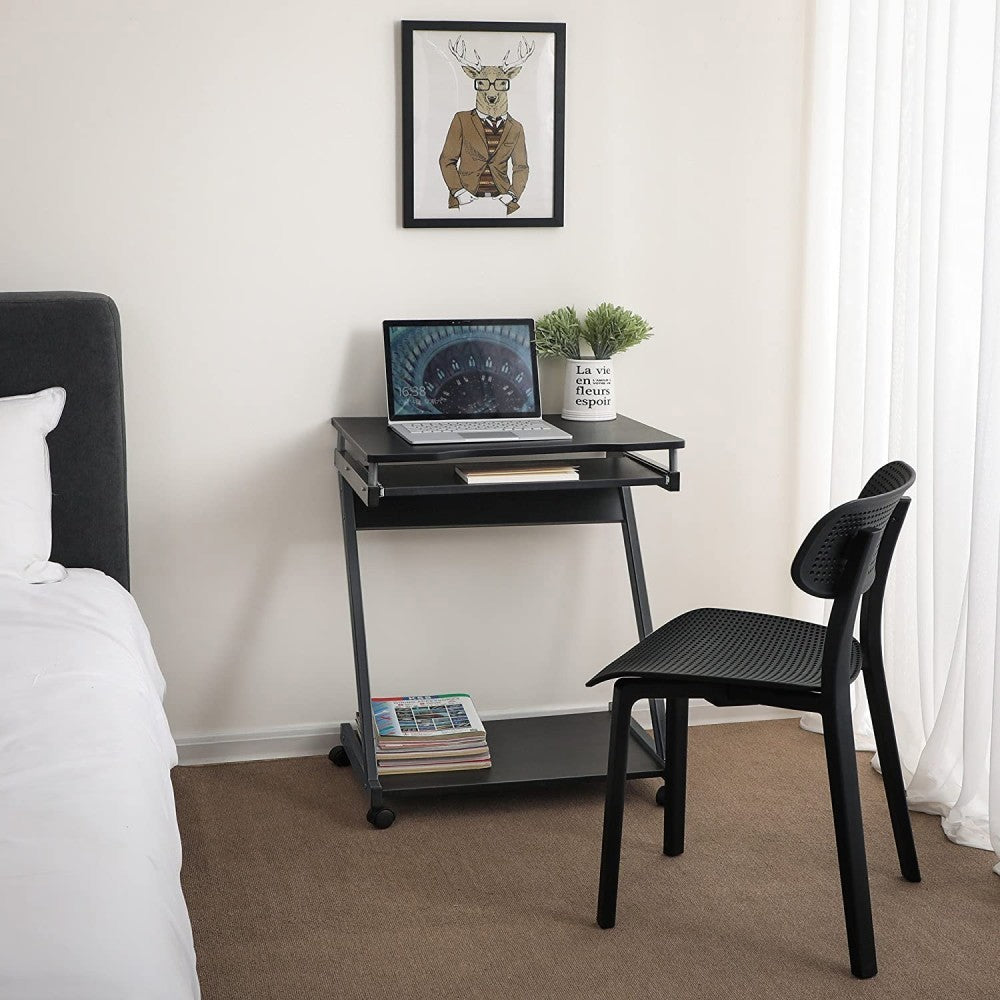 Techly ICA-TB 935B Bureau d'ordinateur mobile 590x370mm noir