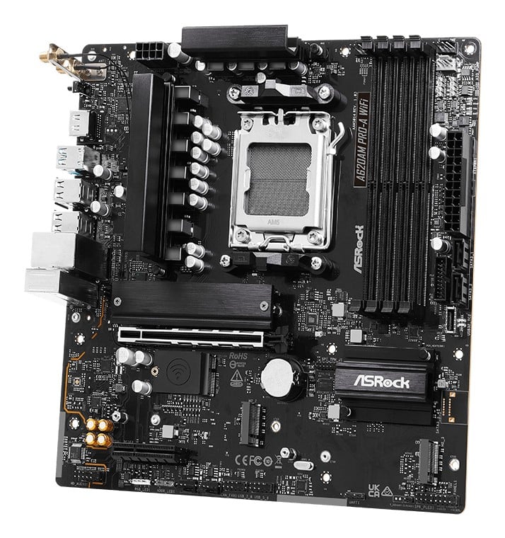 Asrock A620AM PRO-A WIFI carte mere AMD A620 Emplacement AM5 micro ATX