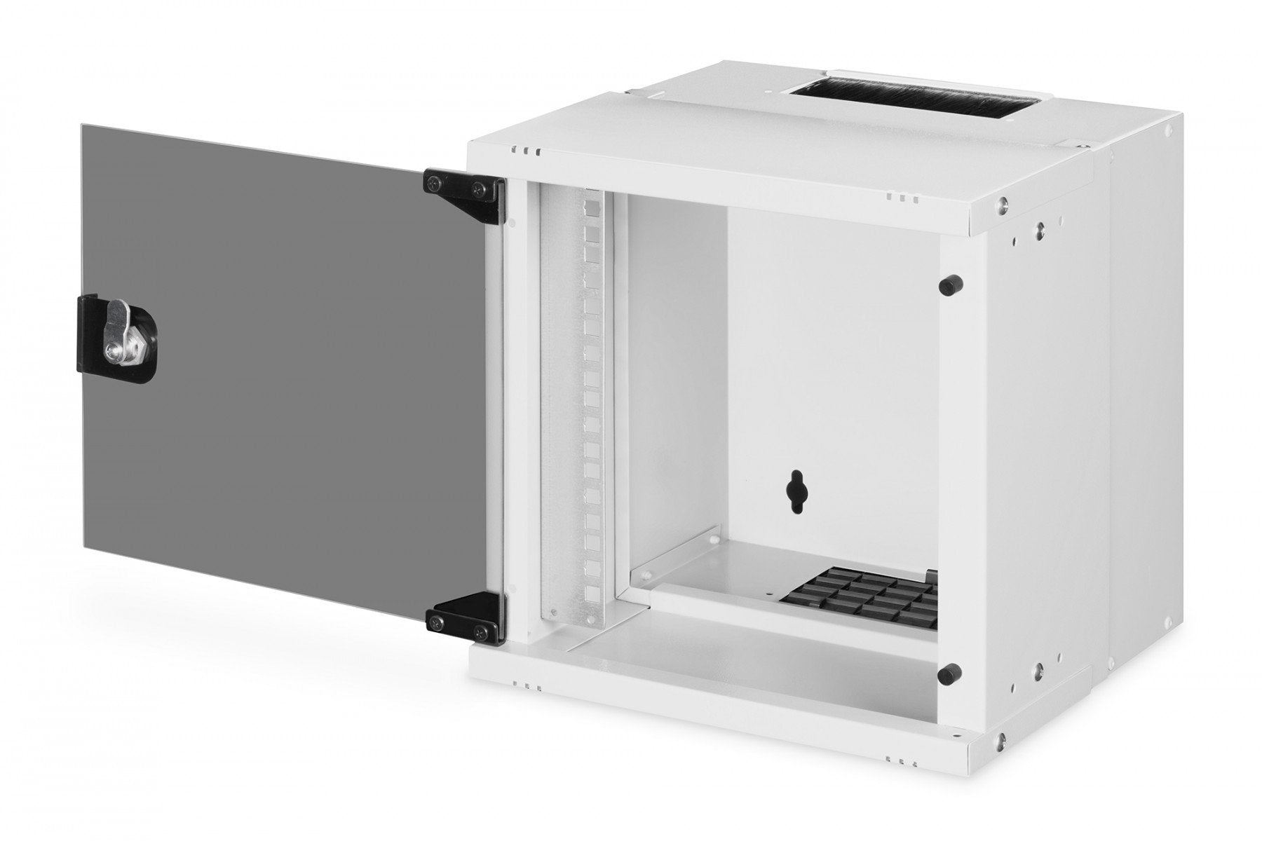 "Armoire réseau murale 10"" 6U, SOHO PRO 325 x 315 x 300 mm, porte en verre, gris, non assemblée, 30 kg"