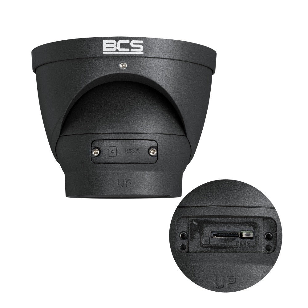 BCS BCS-L-EIP55VSR4-Ai1-G Caméra dome IP 5MP avec zoom motorisé et fonctionnalités intelligentes
