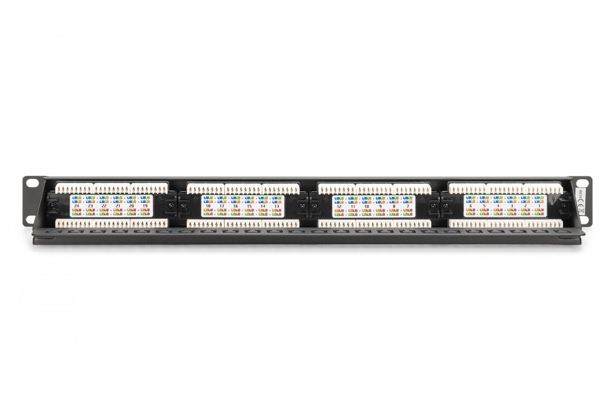 Digitus DN-91624U-CR Panneau de brassage CAT 6, classe E, non blindé