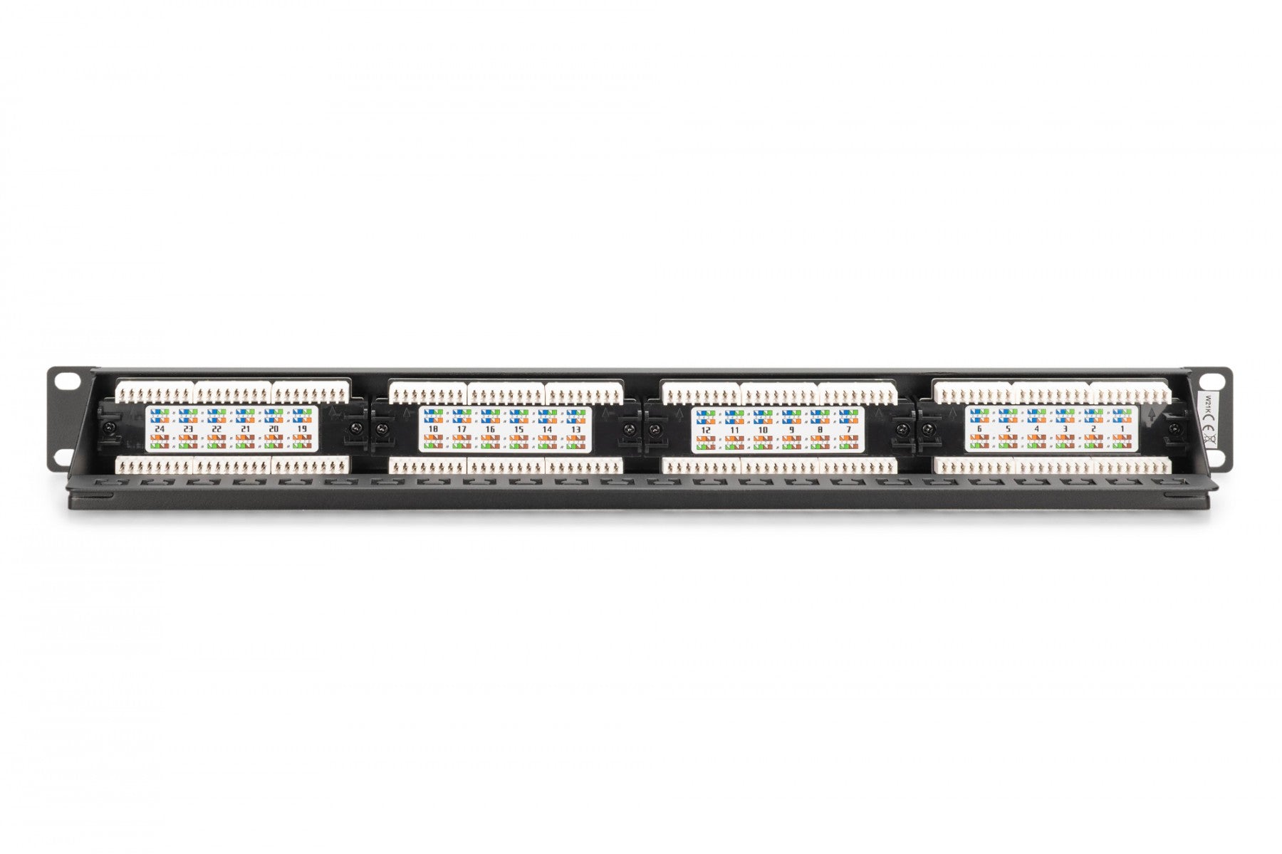 Digitus DN-91624U-CR Panneau de brassage CAT 6, classe E, non blindé
