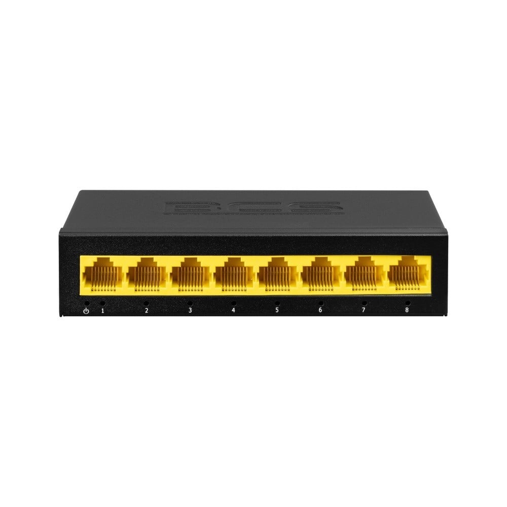 BCS BCS-B-S08G Commutateur Gigabit 8 ports RJ45 1Gbps
