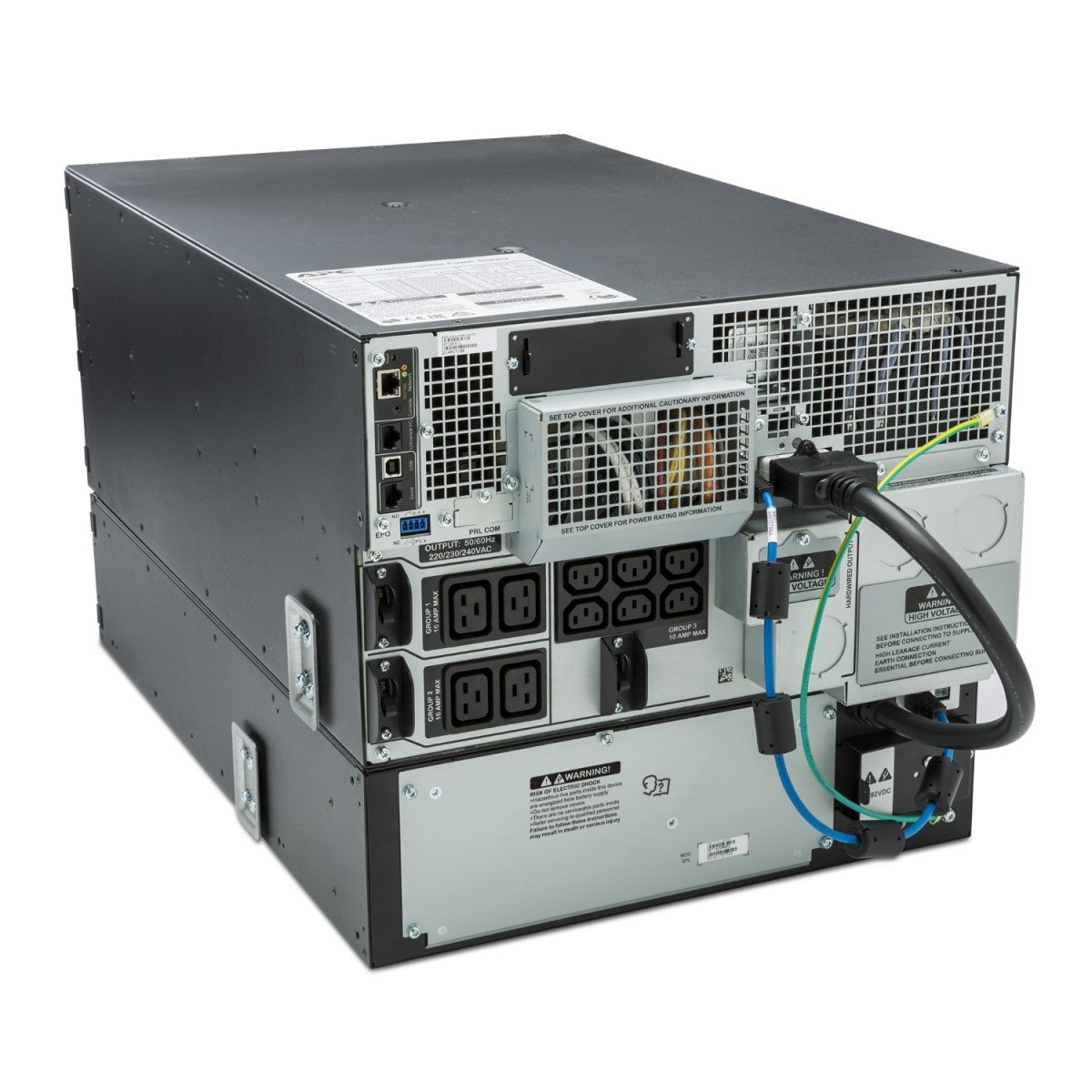 APC Smart-UPS SRT 192V 8kVA and 10kVA RM Battery Pack Battery enclosure rack-mountable 2 x battery lead acid 3U Black