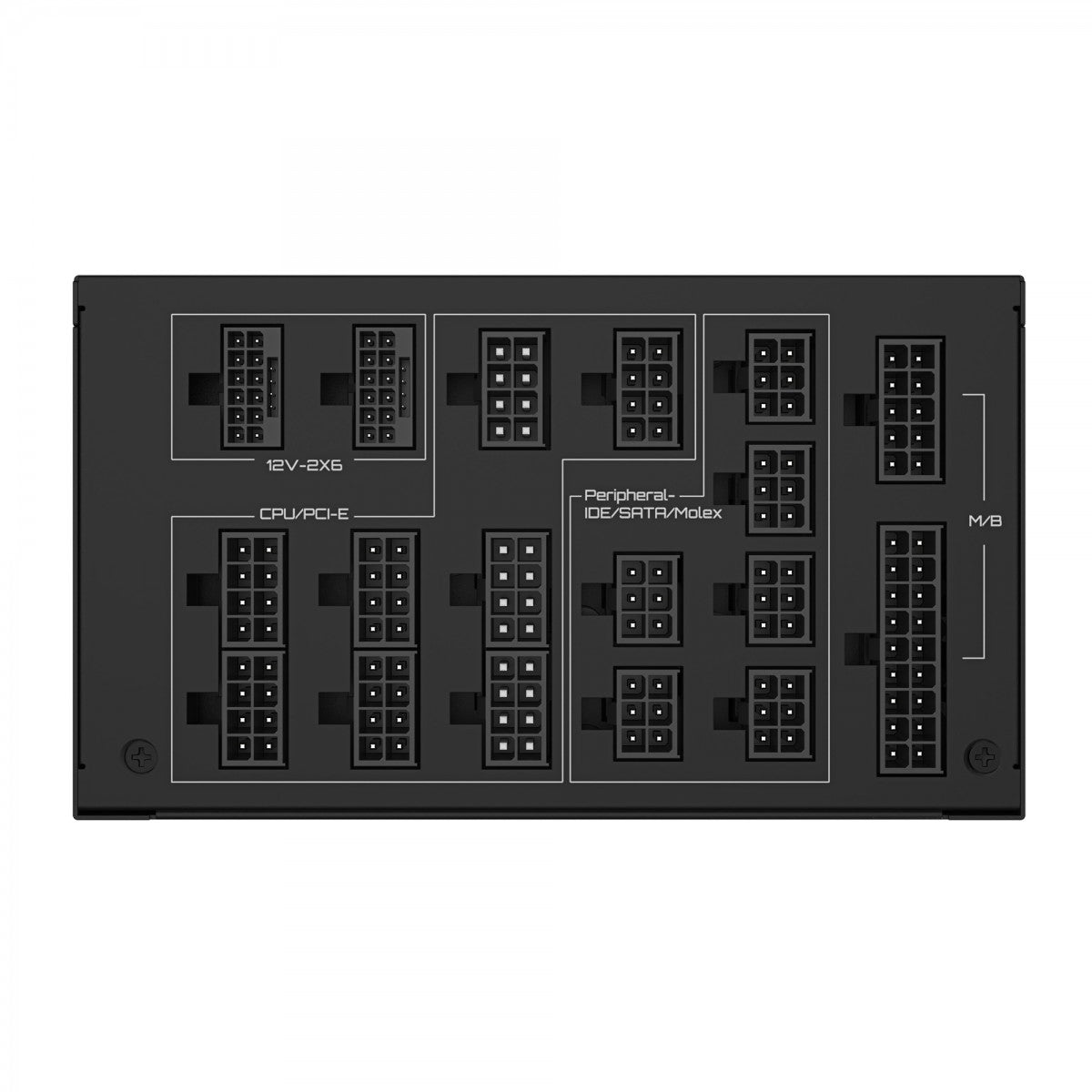 GIGABYTE UD1600PM PG5 AI TOP unité d'alimentation d'énergie 1600 W 20+4 pin ATX ATX Noir