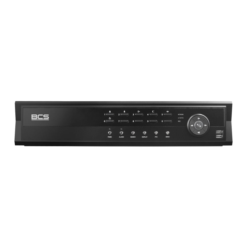 BCS BCS-U-NVR1606-A-4K-16P(8TB) Enregistreur IP 16 canaux avec PoE et disque dur 8 To 12MP