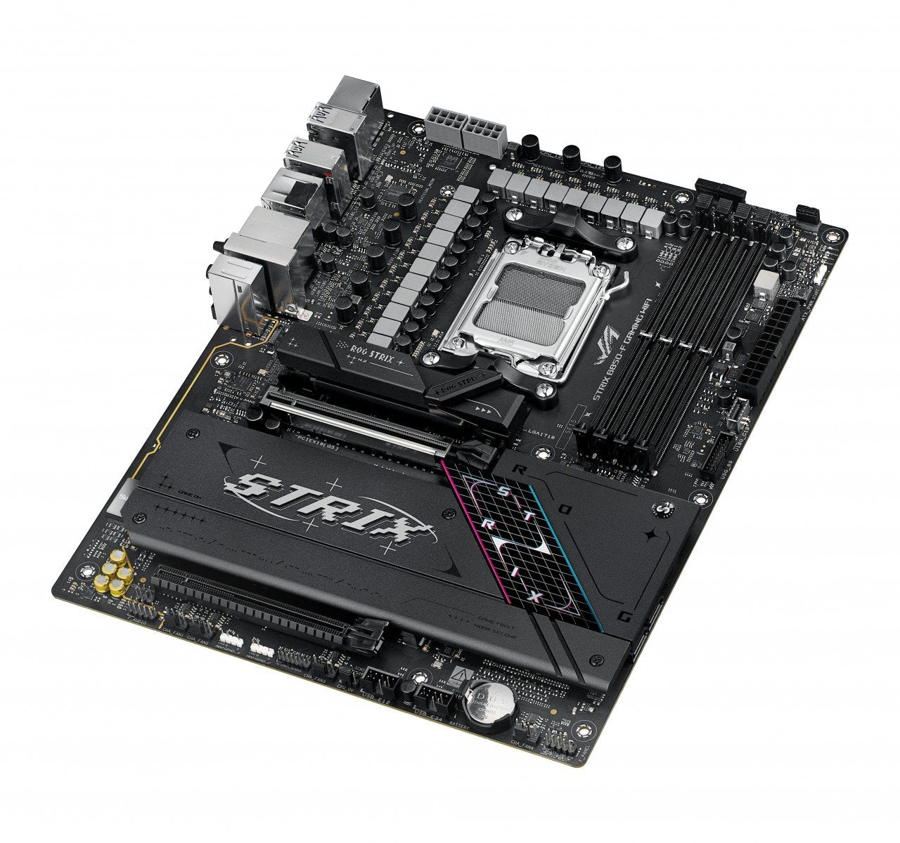 ASUS ROG STRIX B850-F GAMING WIFI AM5 DDR5 ATX MB 1xHDMI 1xDP 4xM.2 2xSATA