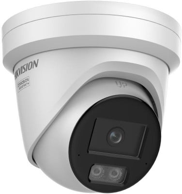 Hikvision DS-2CD2347G3-LIS2UY/SL 2.8mm PL 4 MP Lumiere Hybride Intelligente avec ColorVu Caméra Réseau Turret Fixe (interface polonaise uniquement)
