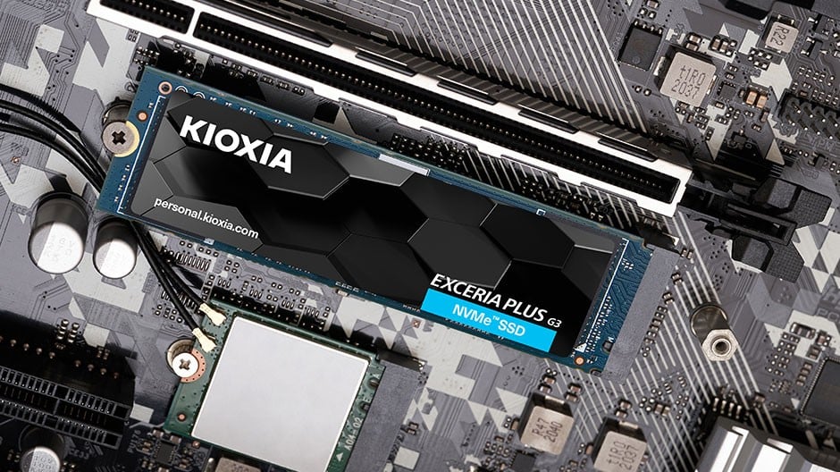 KIOXIA EXCERIA PLUS NVMe M.2 2280 2TB