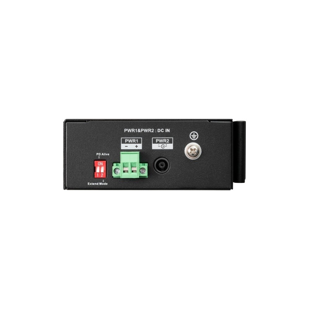BCS BCS-L-SP0801G-1SFP(2) Commutateur PoE industriel 8 ports sur rail DIN avec technologie exPoE 96W