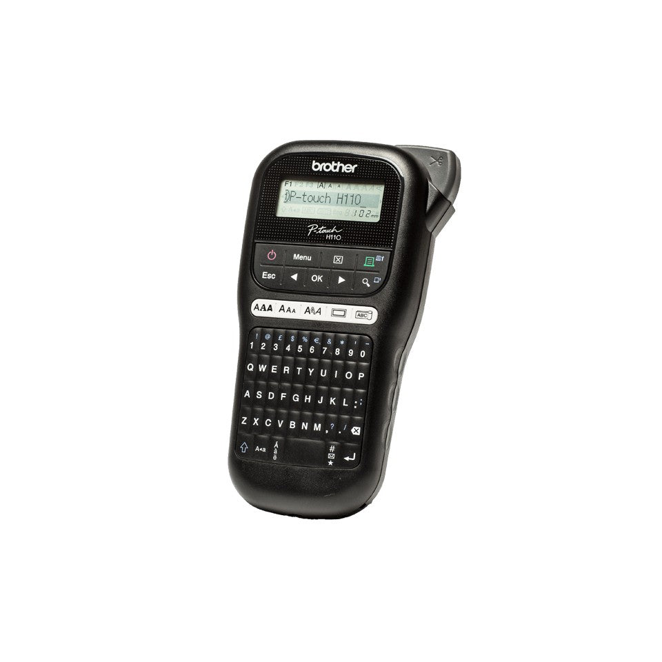 Brother PT-H110 imprimante pour étiquettes Transfert thermique 180 x 180 DPI 20 mm/sec TZe QWERTY