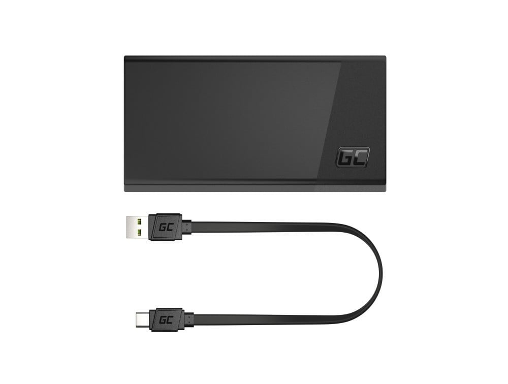 Green Cell PBGC03S banque d'alimentation électrique Lithium Polymere (LiPo) 20000 mAh Noir
